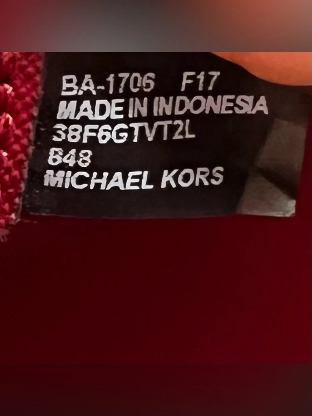 Michael Kors Jet Set Travel Tote Bag in Red Leather Multi-Function Shoulder Bag